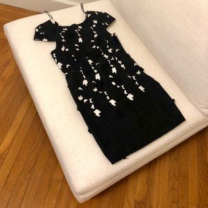 Tibi Floral Backless Dress